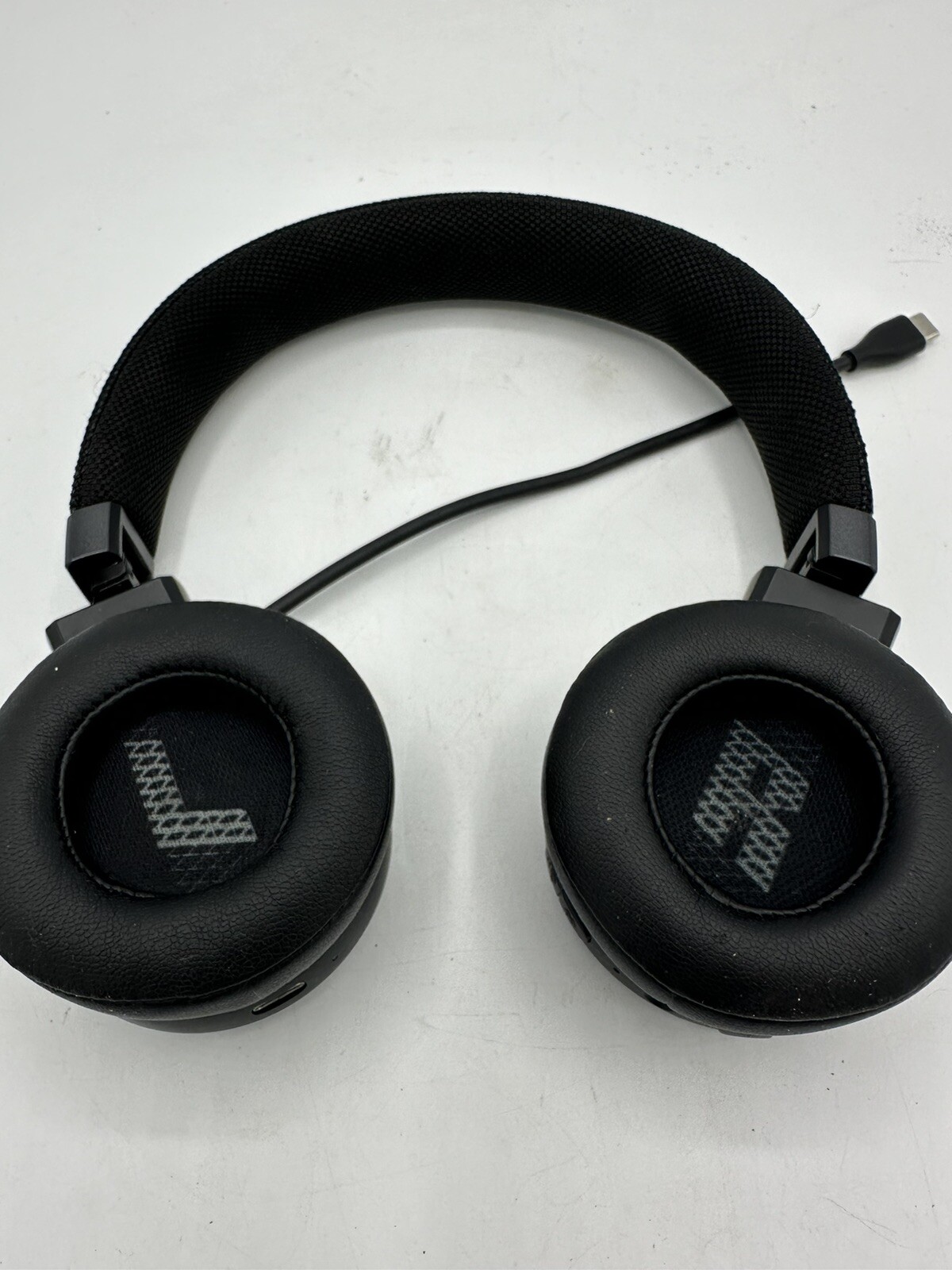 JBL Live 460NC Wireless On-Ear Noise-Cancelling Headphones – Black Bluetooth EUC