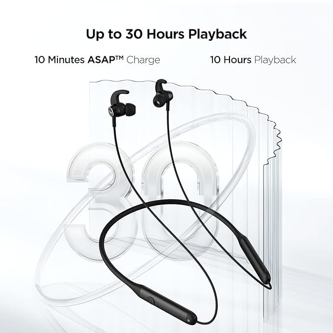 Boat Rockerz 330 in Ear Bluetooth Neckband with Upto 30 Hours Playtime