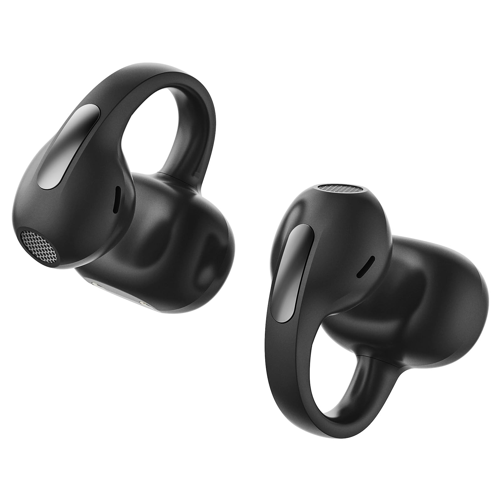 Clip On Earbuds Bluetooth 6.0 Open Ear Headphones, Wireless Earbuds for Small…