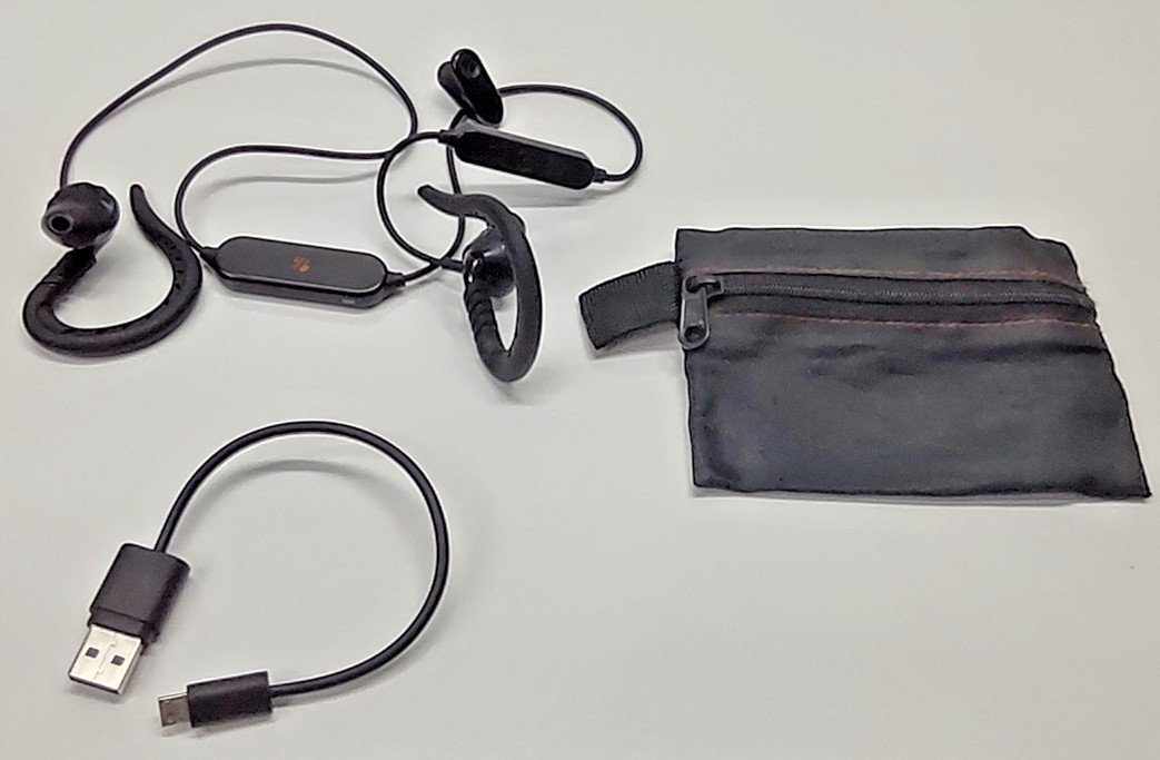 Yurbuds Focus 500 Bluetooth Earphones TESTED WORK CLEAN!