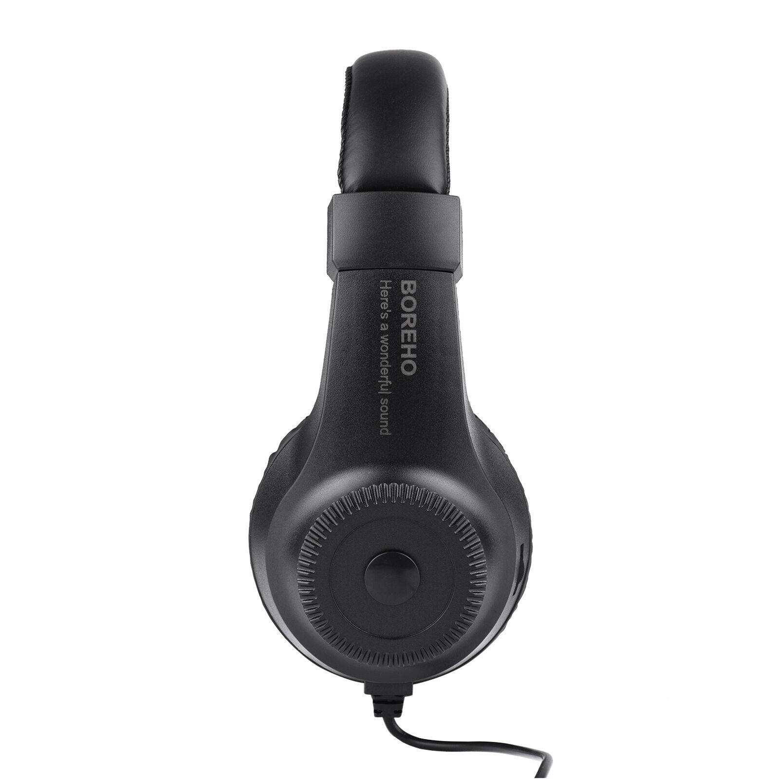 Wired Monitor Headphone Over Ear Headset for Guitar Amplifier Electric Piano