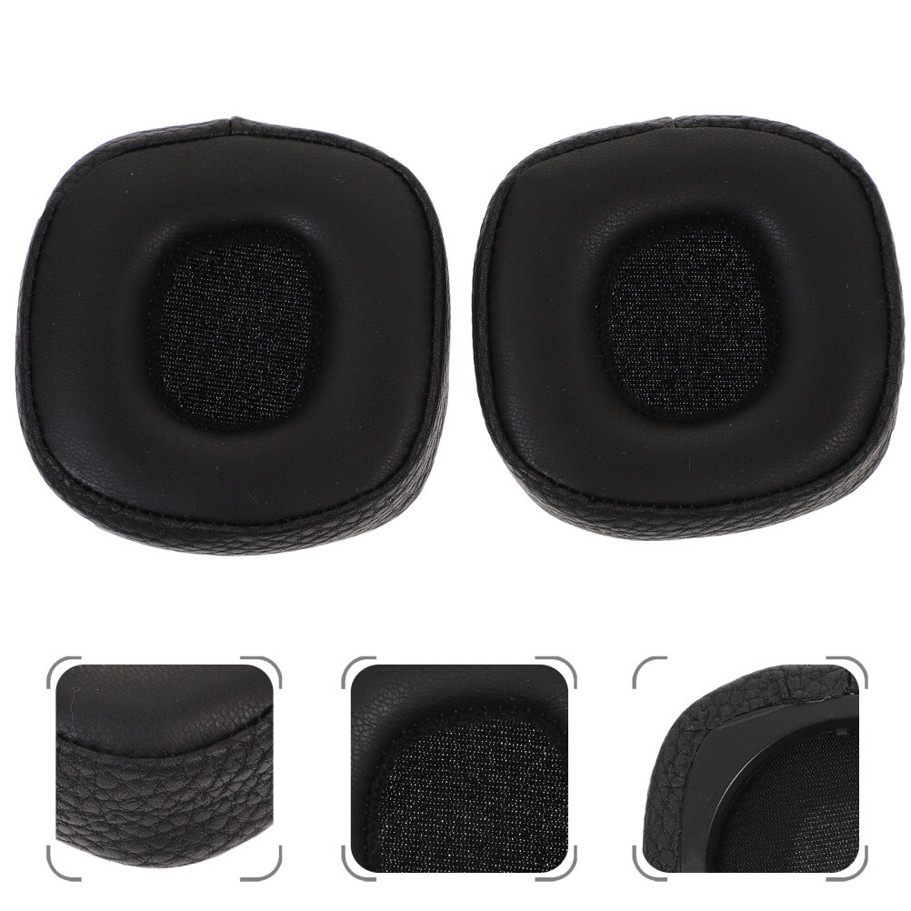 Round Headphone Pads Headphones Ear Covers Headphones Ear Cushion Kit