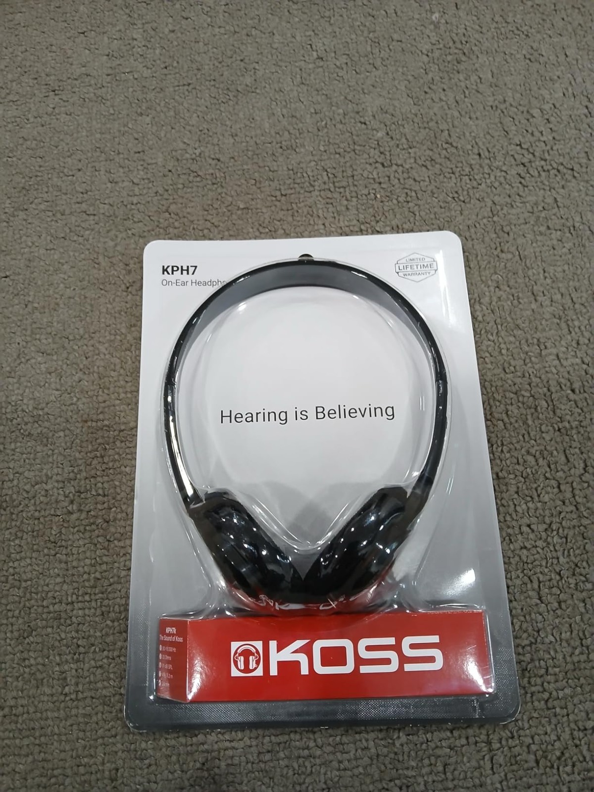On-Ear Headphones Lightweight Comfortable Wired High-Quality Sound NEW