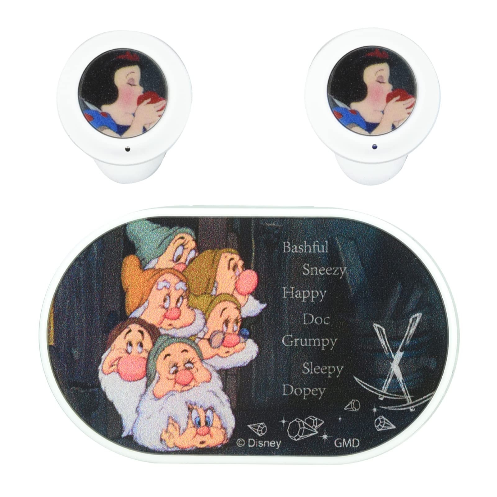 Disney Completely Wireless Stereo Earphones Snow White DNG-108SW