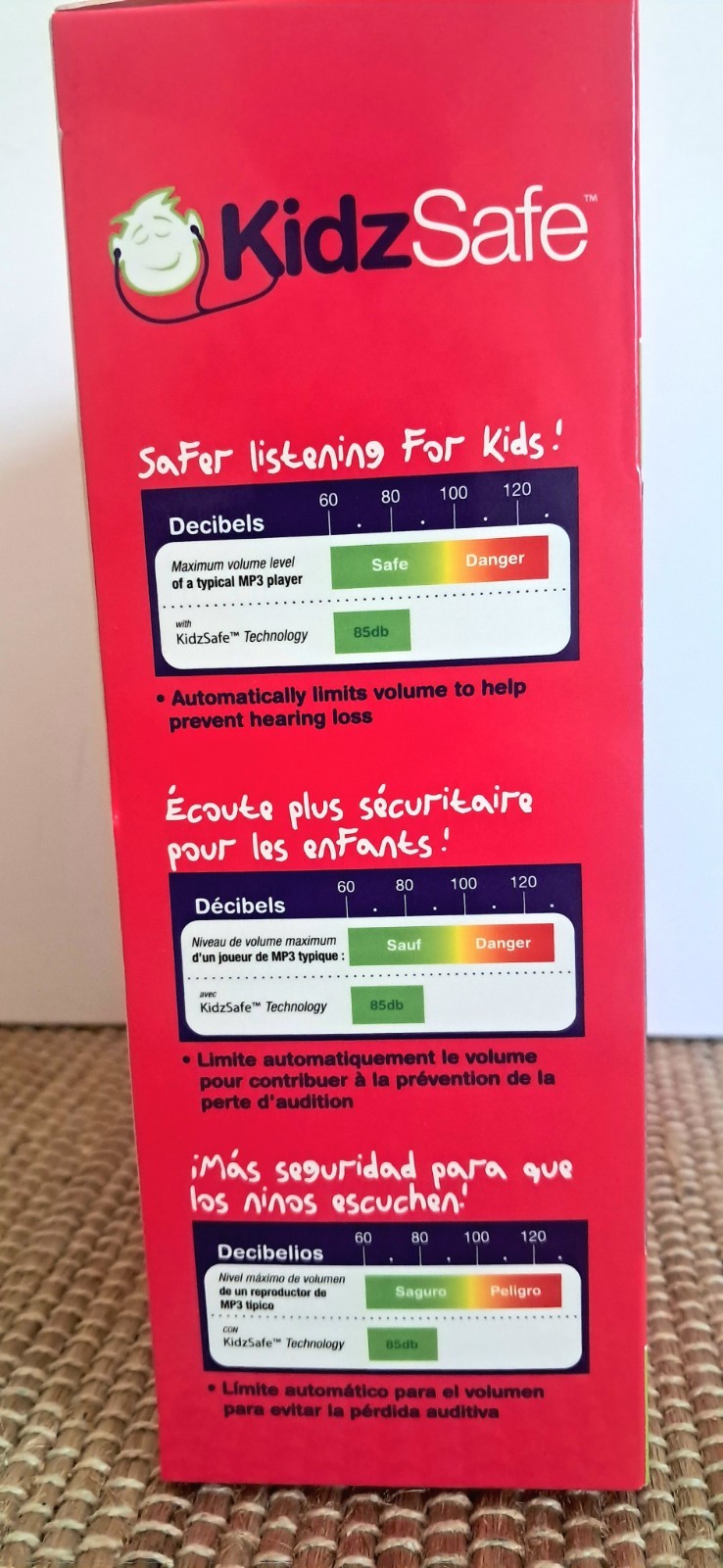 KidzSafe D.I.Y. Volume-Limiting Headphone With Stickers