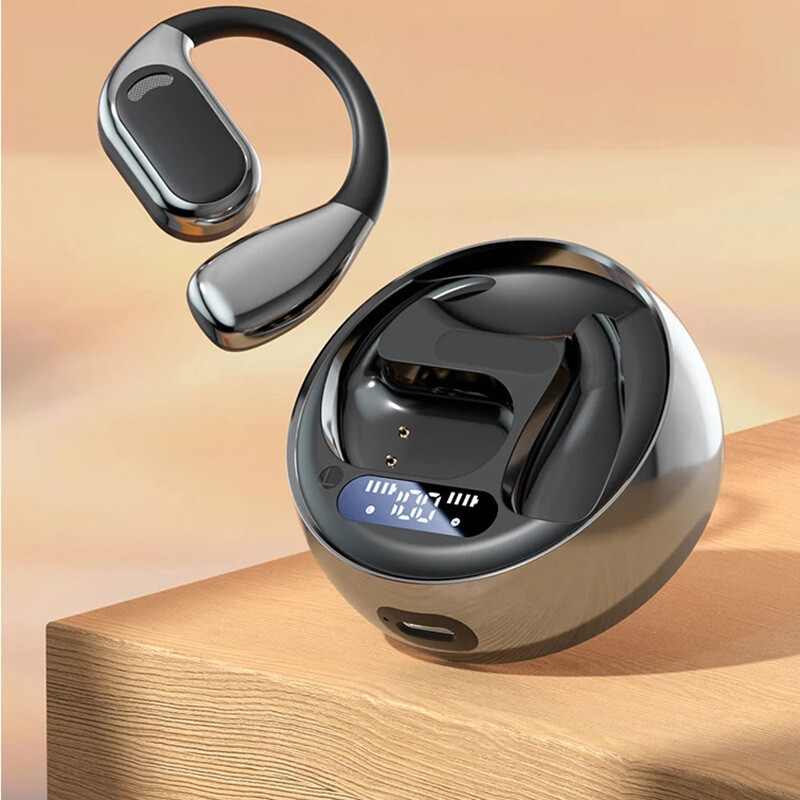 Wireless Bluetooth Earphones Bass Headphones Sport Gym Running Earbuds Ear Hook