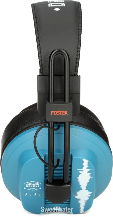 Dekoni Audio x Fostex Blue Semi-closed Headphones
