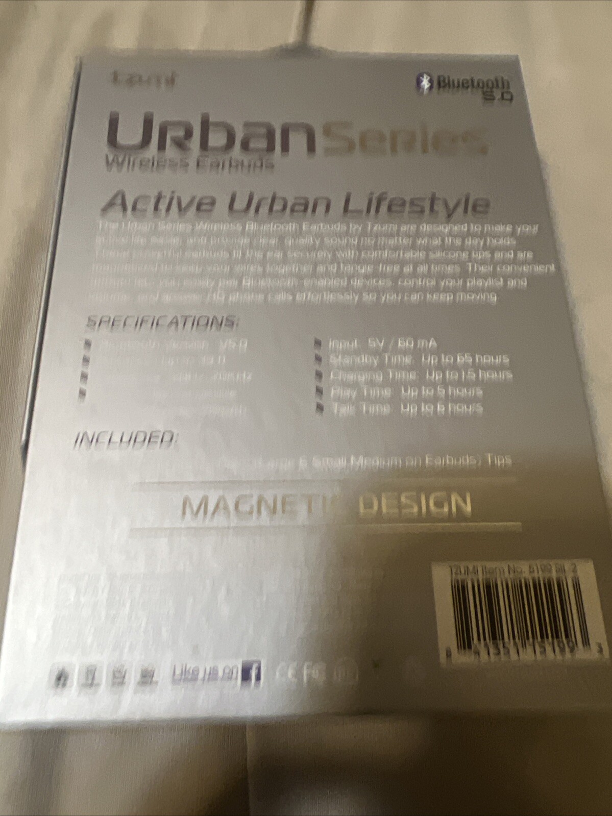 Tzumi Urban Series Wireless Earbuds