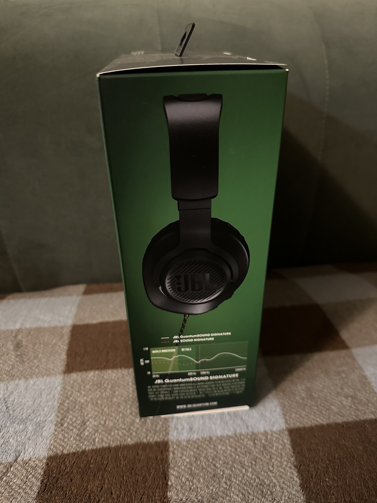 JBL Quantum 100x Wired Headset compatible with Xbox, ps4, ps5, switch -Black-NEW