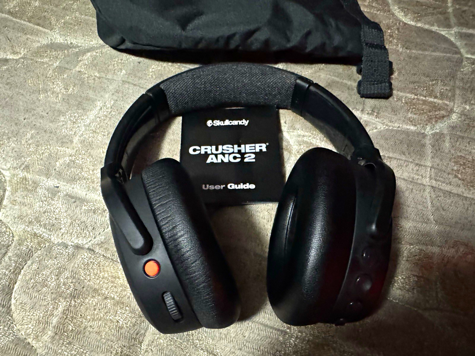Skullcandy Crusher ANC 2 Over-Ear Bluetooth USB-C Headphones Black Open Box