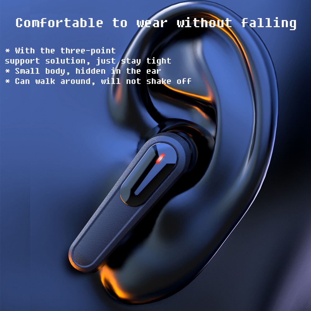 Wireless Headphones Bluetooth Noise Cancelling Stereo Earphones Over Ear Headset