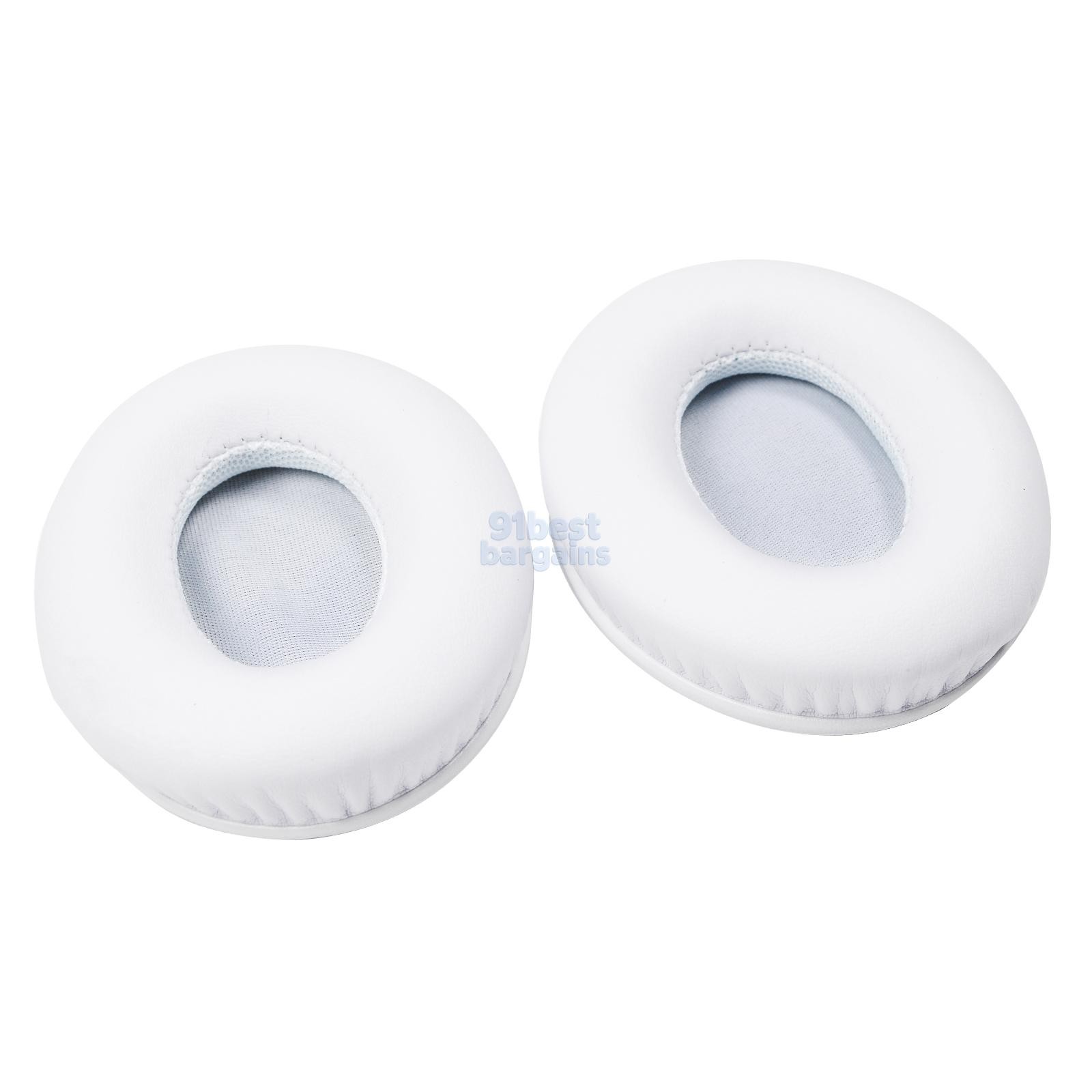 1 Pair Ear Pad Cushion Replacement For Beats by Dre Studio 1.0 Headphone – White