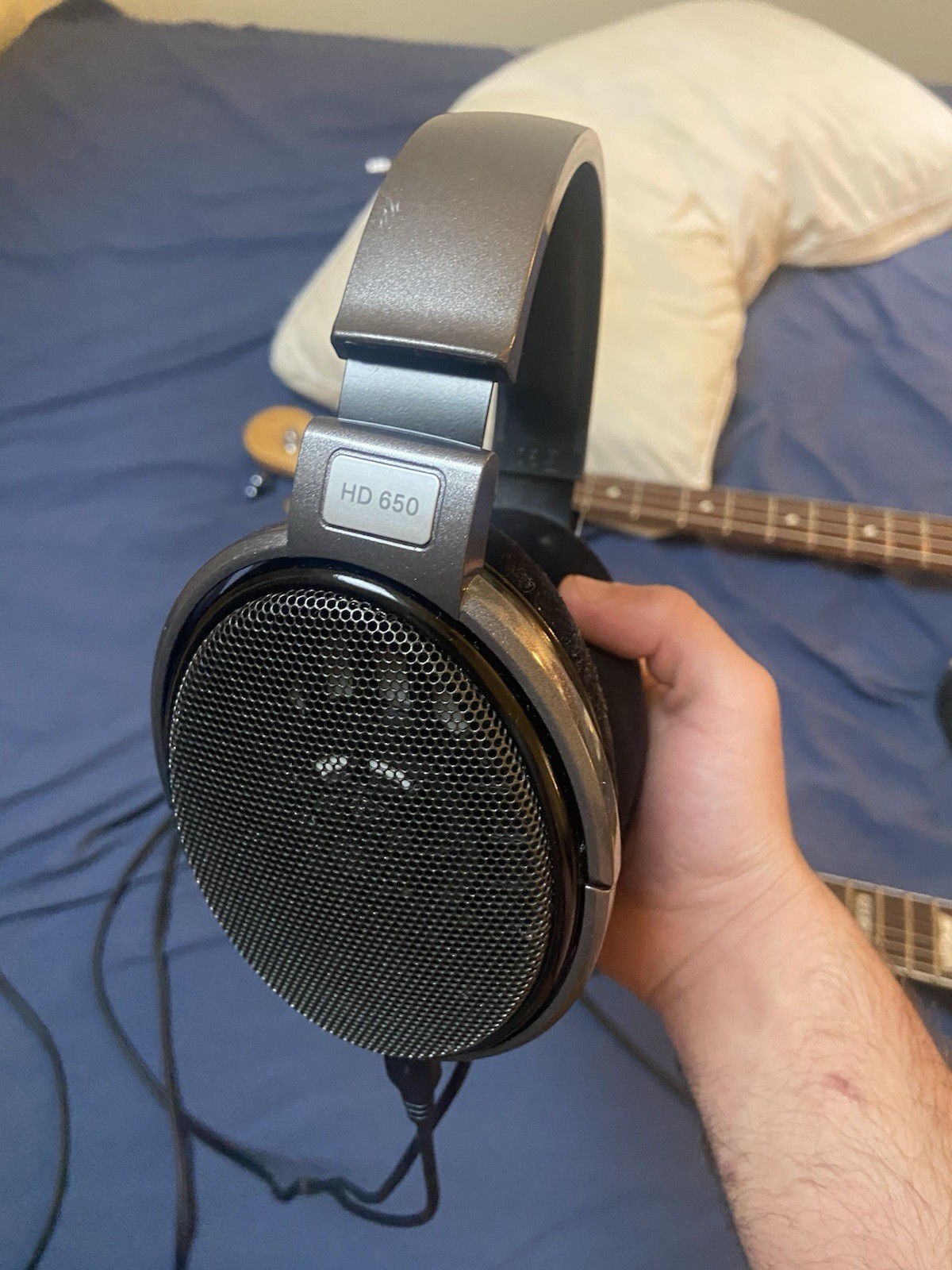 Sennheiser HD 650 Open-Back Wired Over-Ear Headphones Black/Gray 6.35mm