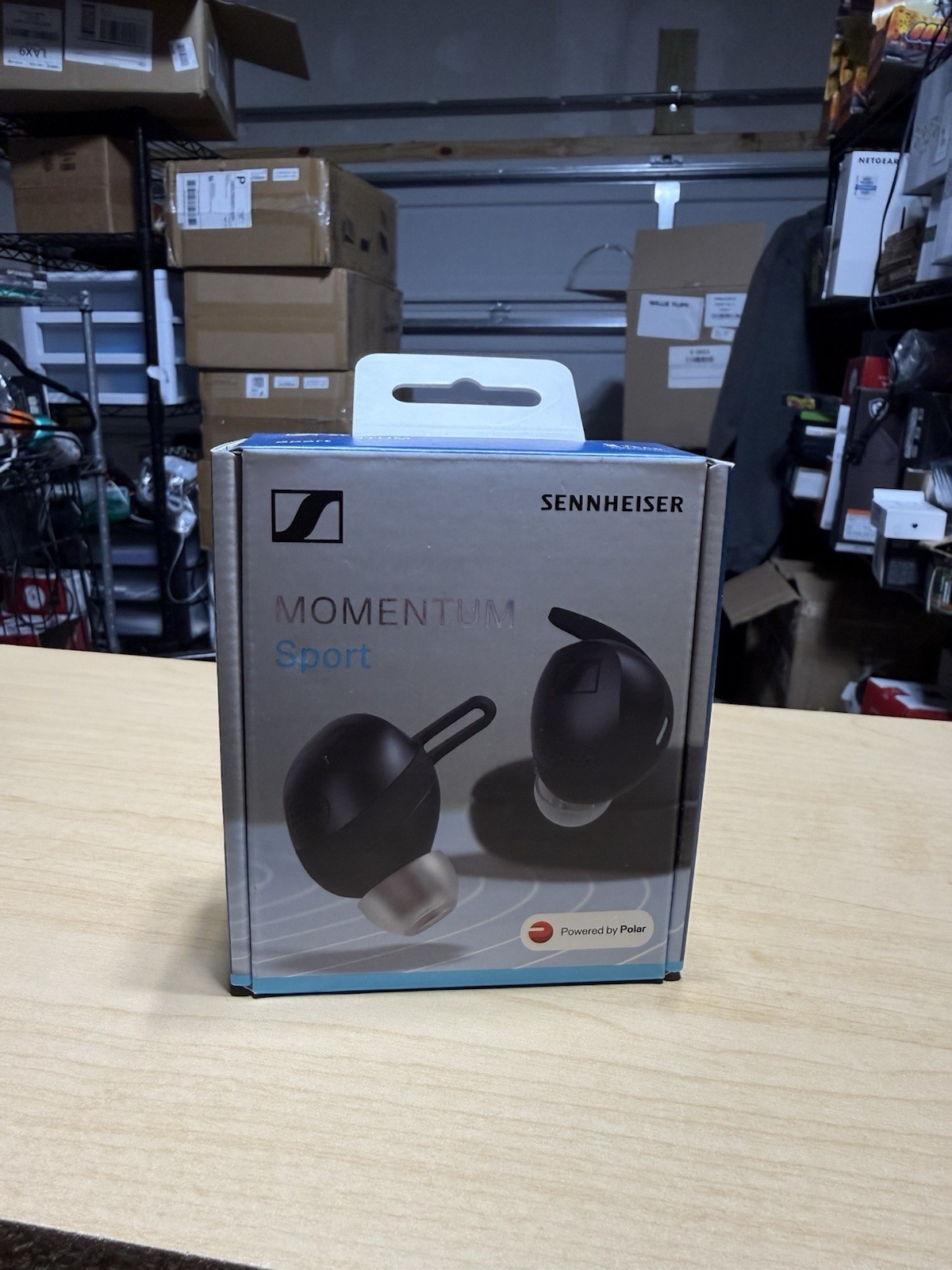 Sennheiser Momentum Sport Earbuds w/ Sport Sound Tuning – Black