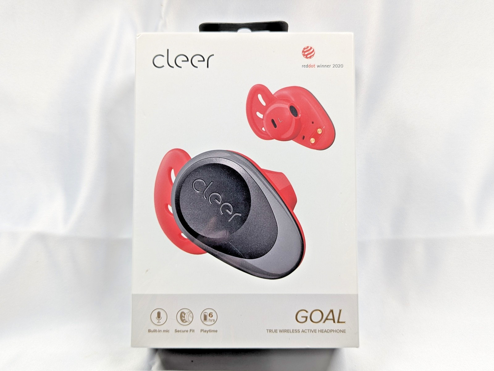 Cleer GOAL Bluetooth Wireless Active Earbuds Sports Workout New Sealed FS