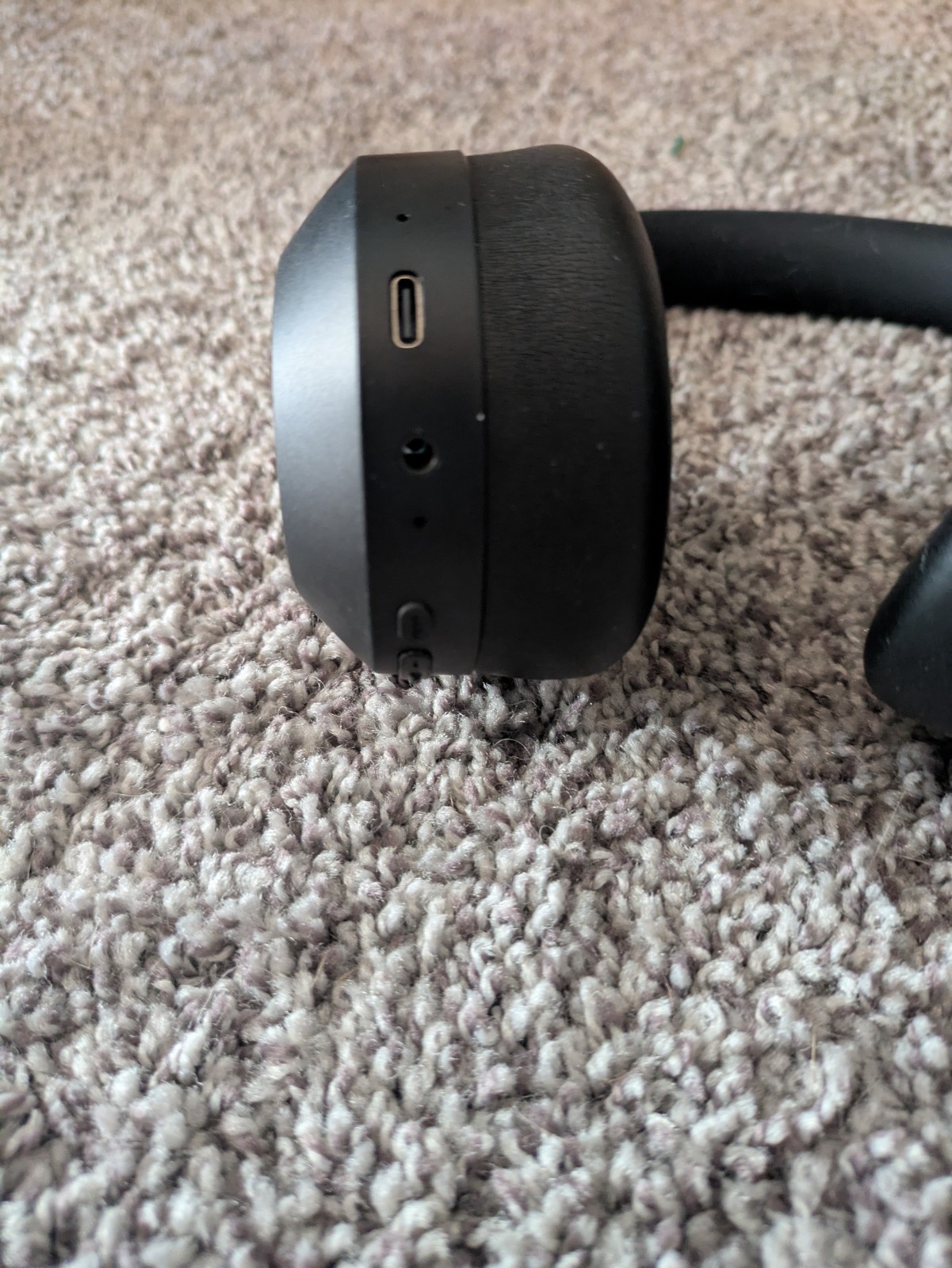 IKT LE824 ANC Active Noise Canceling Headphones Over The Ear Black Wireless $$💰