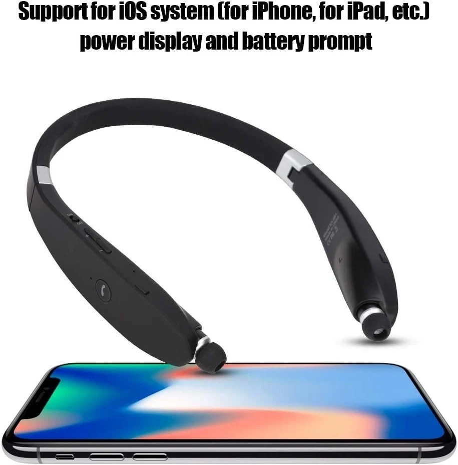 Sx991 Headphones Model Sx 991 Abs Sx 991 Foldable Neck Hanging Type Telescopic
