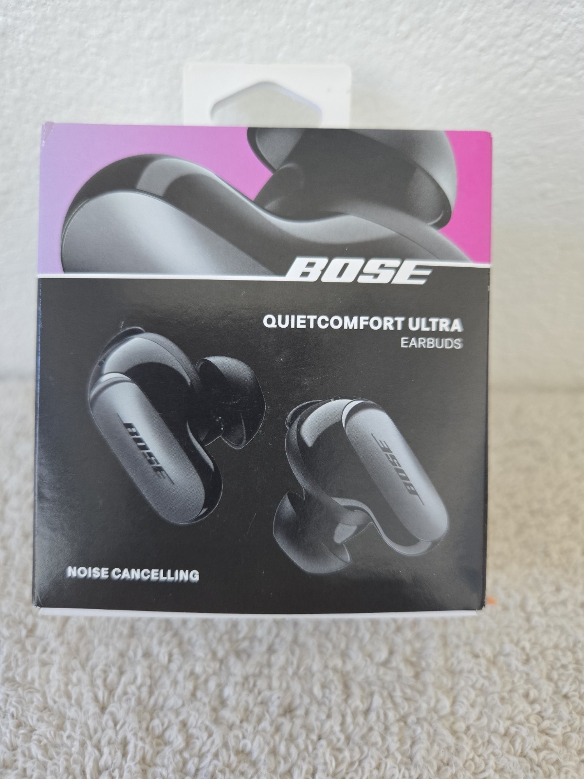 NOB Bose Quietcomfort Ultra 1st Gen In-Ear Wireless Bluetooth Earbuds Black NOB
