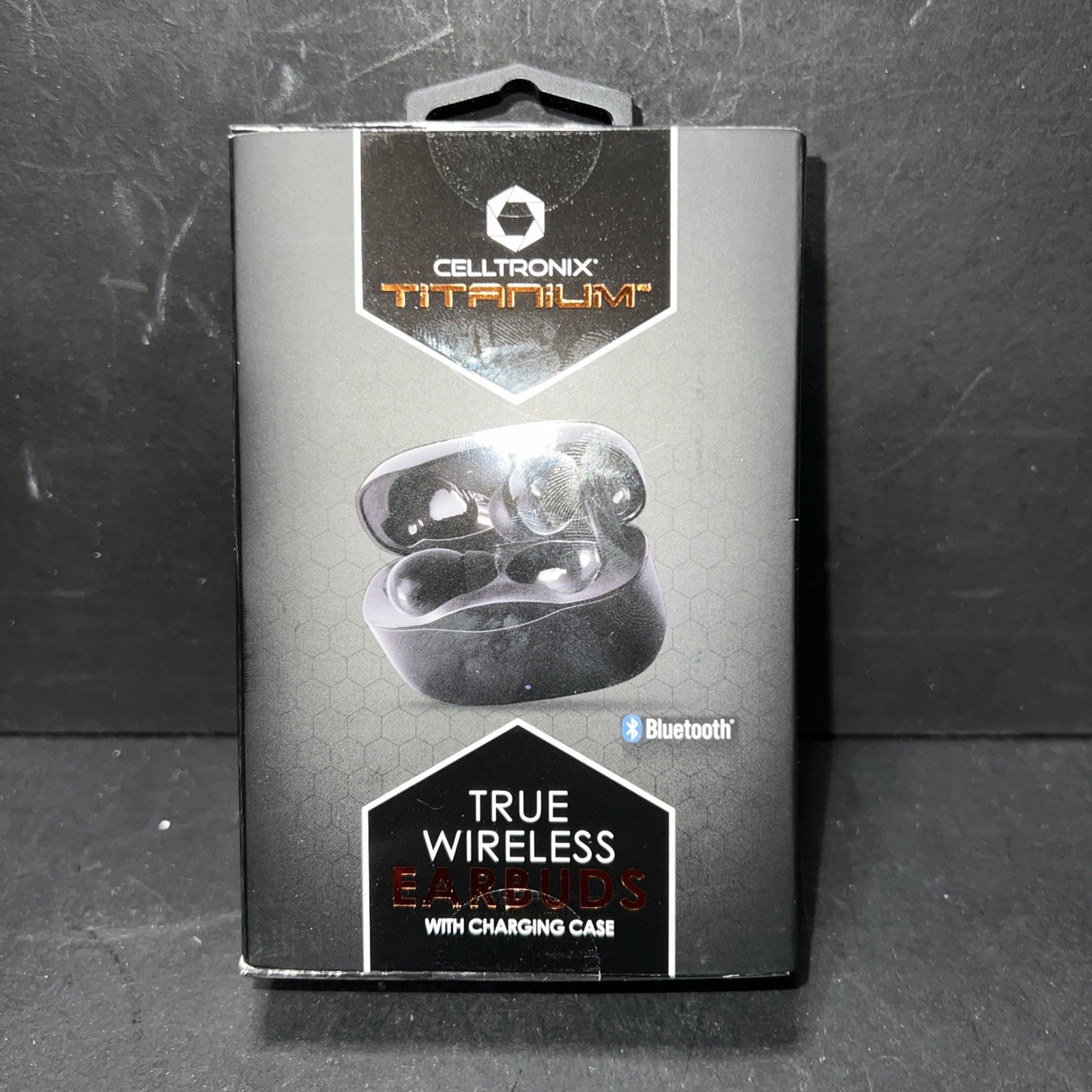 Celltronix Titanium True Wireless Earbuds with Charging Case NEW