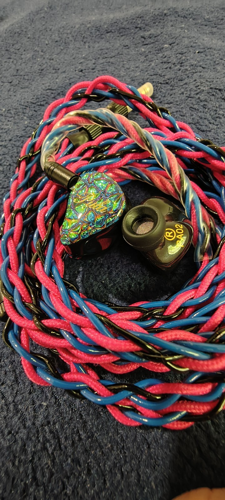 Pula PA02 1DD+4BA In-Ear Monitors 5 Hybrid Drivers IEM System 2.5mm Balanced.