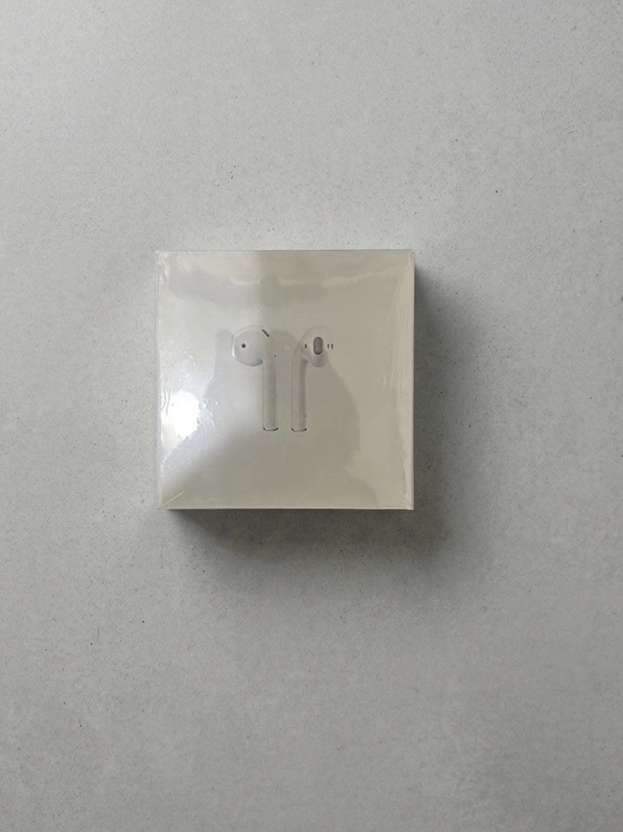 Apple AirPods Wireless Charging Case White Bluetooth Wireless In-Ear (Double)