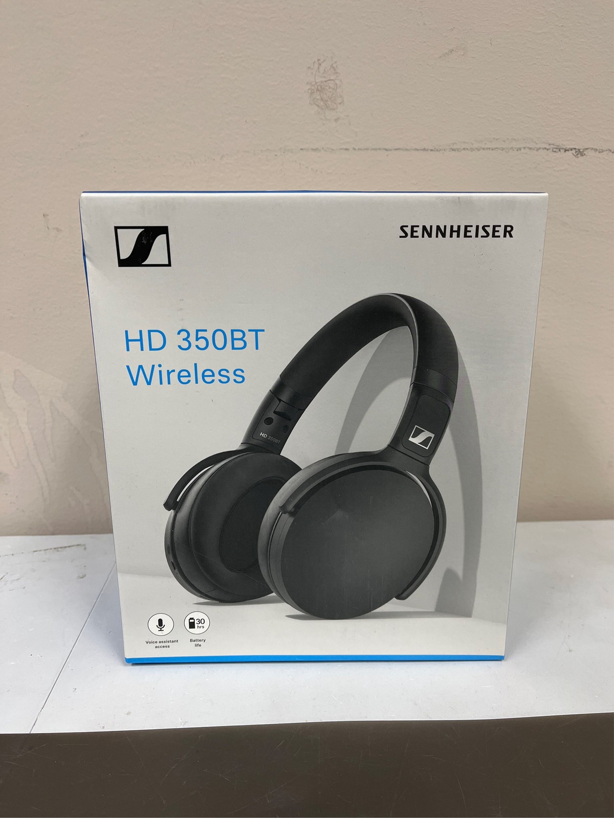 Sennheiser HD 350BT Bluetooth 5.0 Wireless Headphone – 30-Hour Battery Life, USB