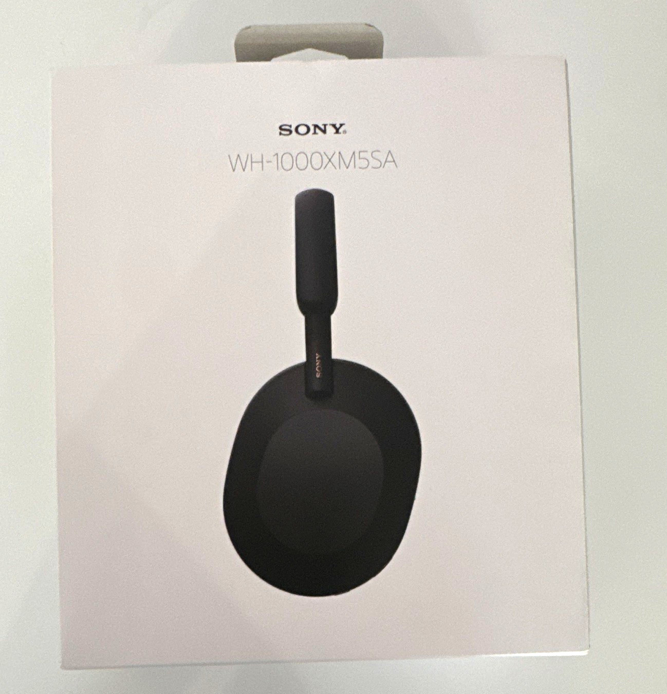 Sony WH-1000XM5SA Wireless ANC Over-Ear Headphones Black w/ Case Cables