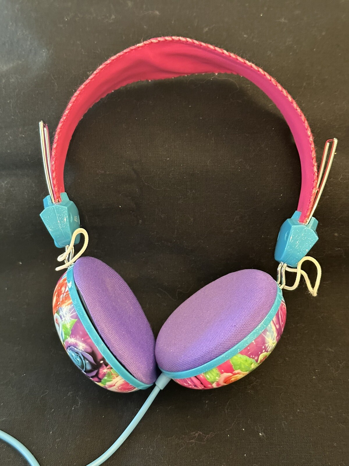 Lisa Frank Stero Head Phones headphone kitty cat adjustable size kids adults
