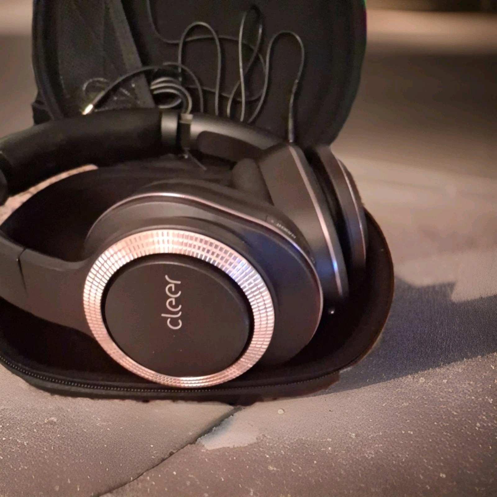 Cleer FLOW – Black Wireless Noise Canceling Headphone