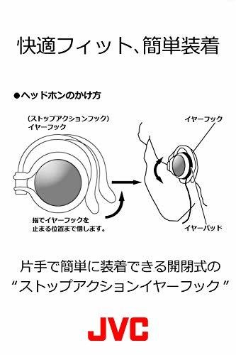 JVC HP-AL102-B Open Air On-Ear Headphone High-magnetic Black NEW
