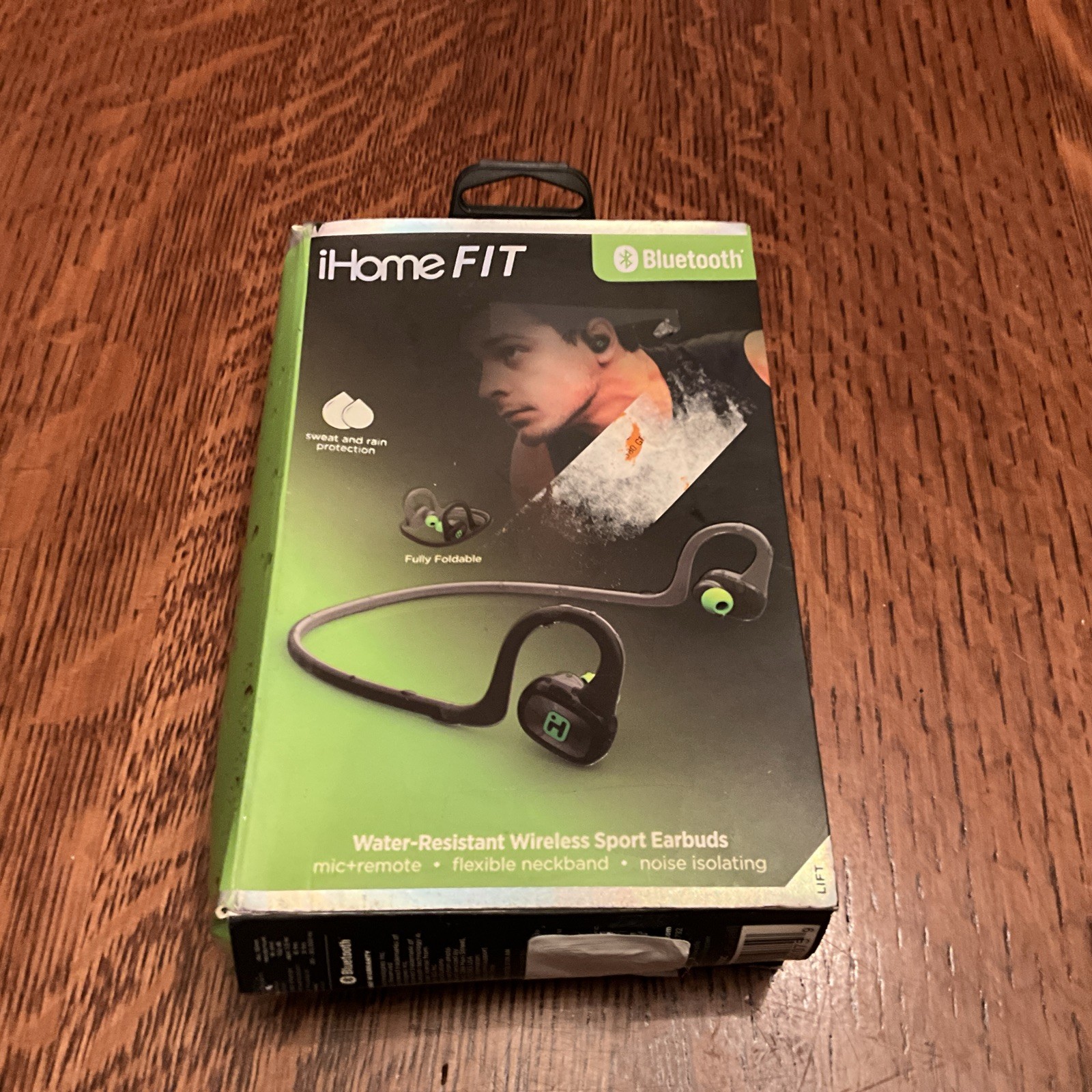 iHome iB80 BLUETOOTH Earbuds, Water-Resistant Wireless Sport