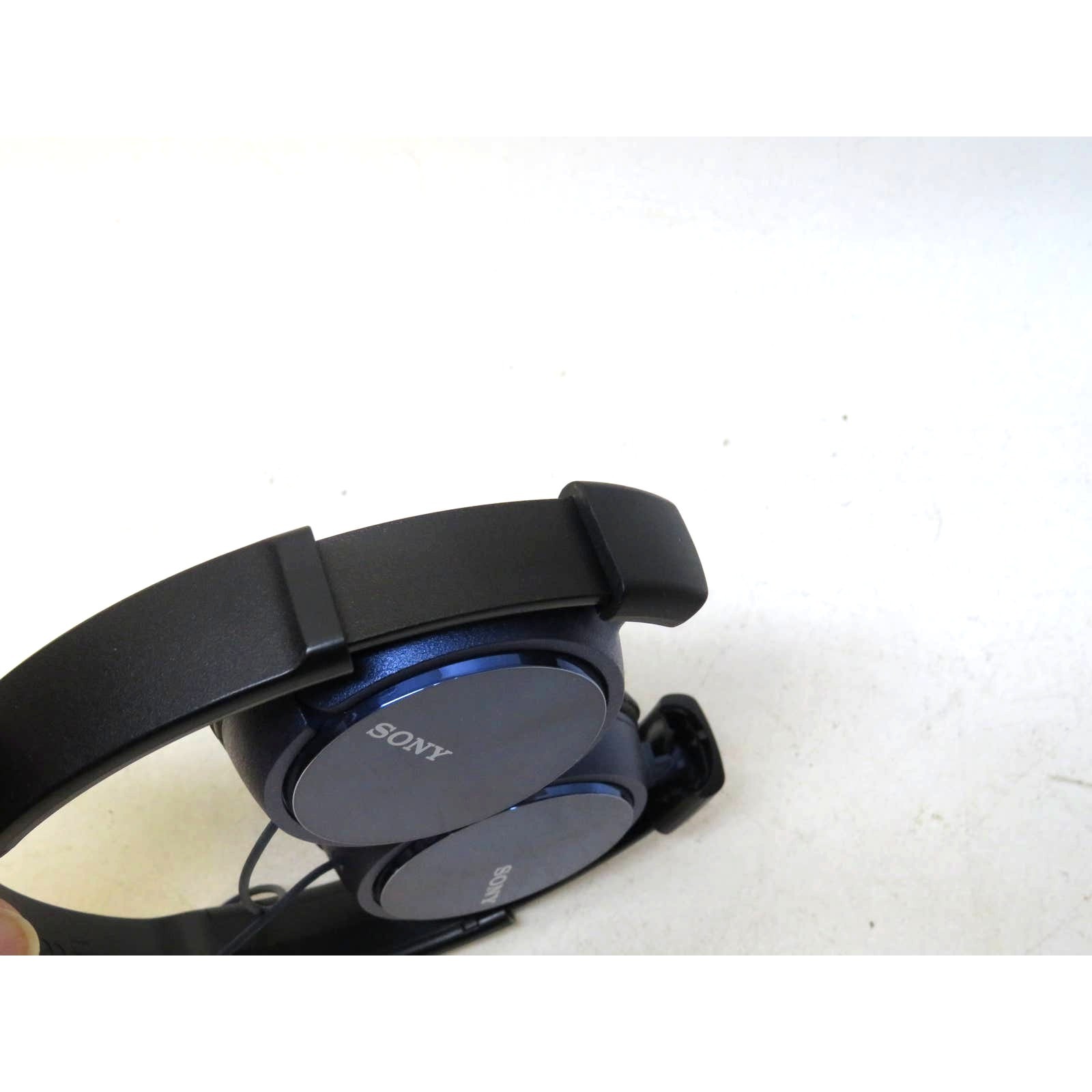 Sony MDR-ZX310AP Blue Collapsible Wired Stereo Headset