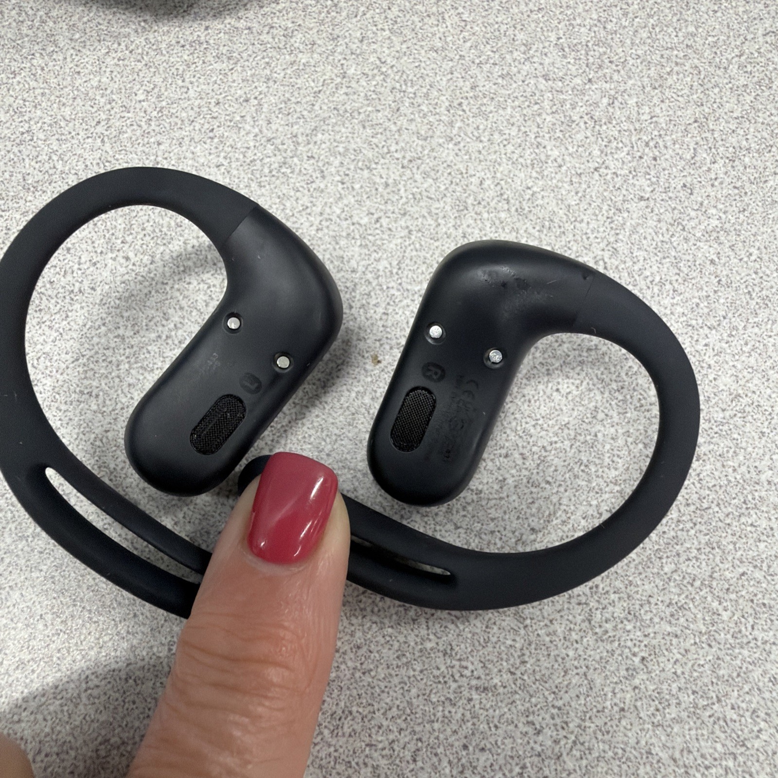 Shokz OpenFit Air True Wireless Bluetooth Headphones – Black,