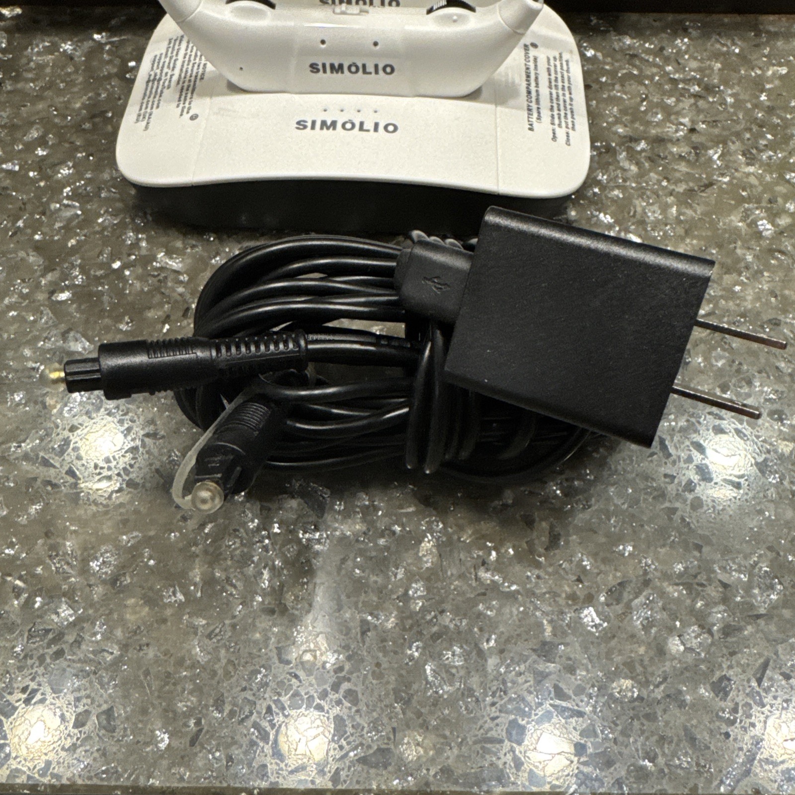 SIMOLIO SM-824D Dual Wireless Headphones for TV 2.4GHz Read