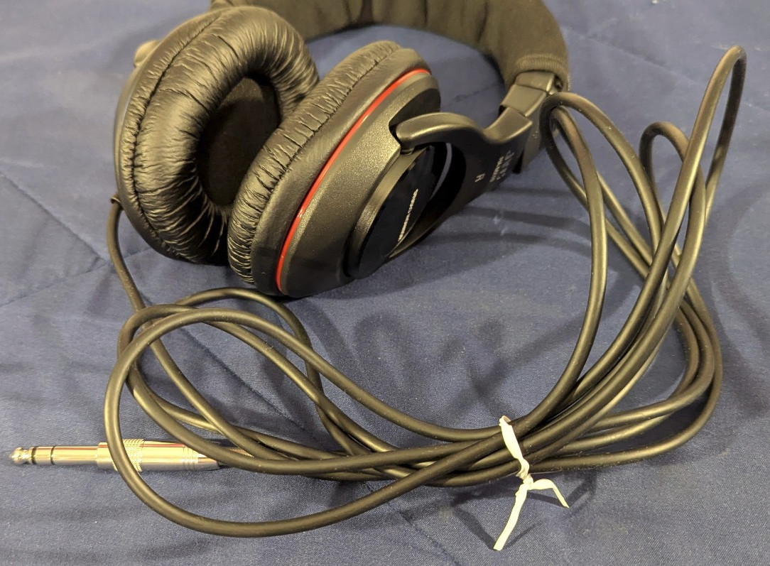 JVC Kenwood Victor HA-MX10-B Studio Monitor Headphones Hi-Res, US Seller, Rare!!