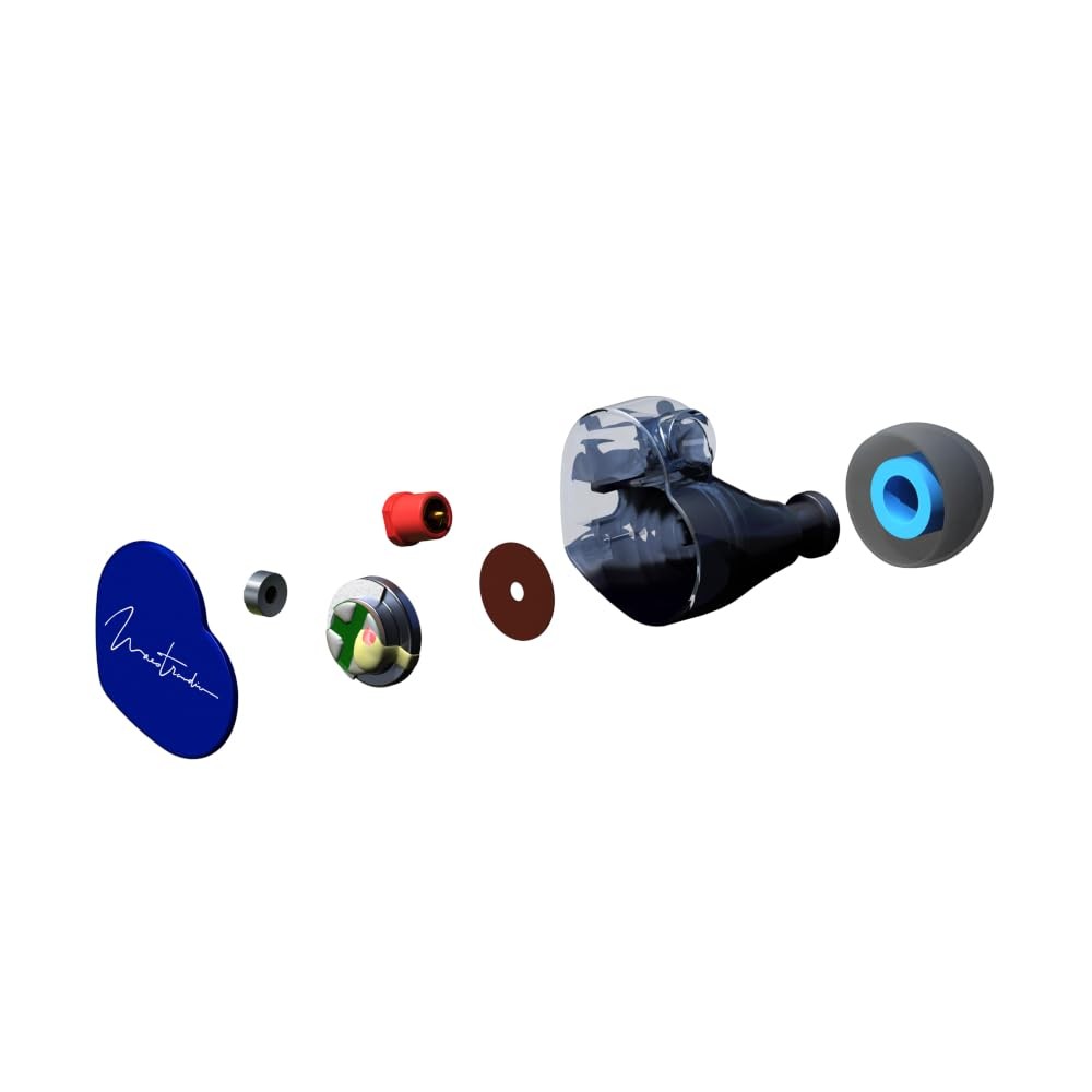 Maestraudio MA910SR RST HDSS Hi-Res Earphones Maestro Blue Japan Import