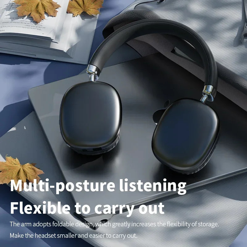 Bluetooth Air Max Wireless Over-Ear Stereo Surround Gaming Headset Earphones