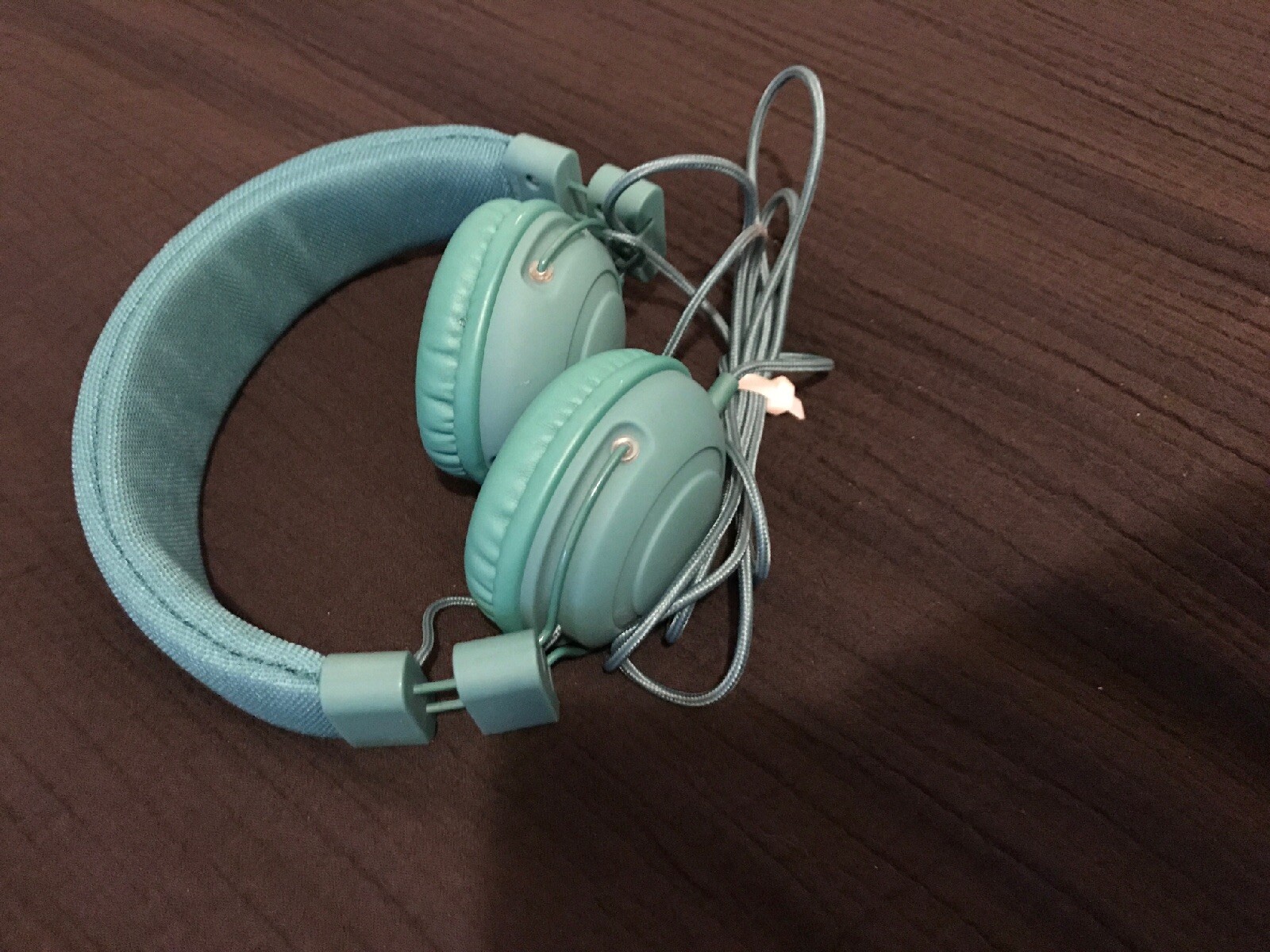 SilverCrest Headphones From Hamburg Germany Model SKH 60 C1 Green Teal