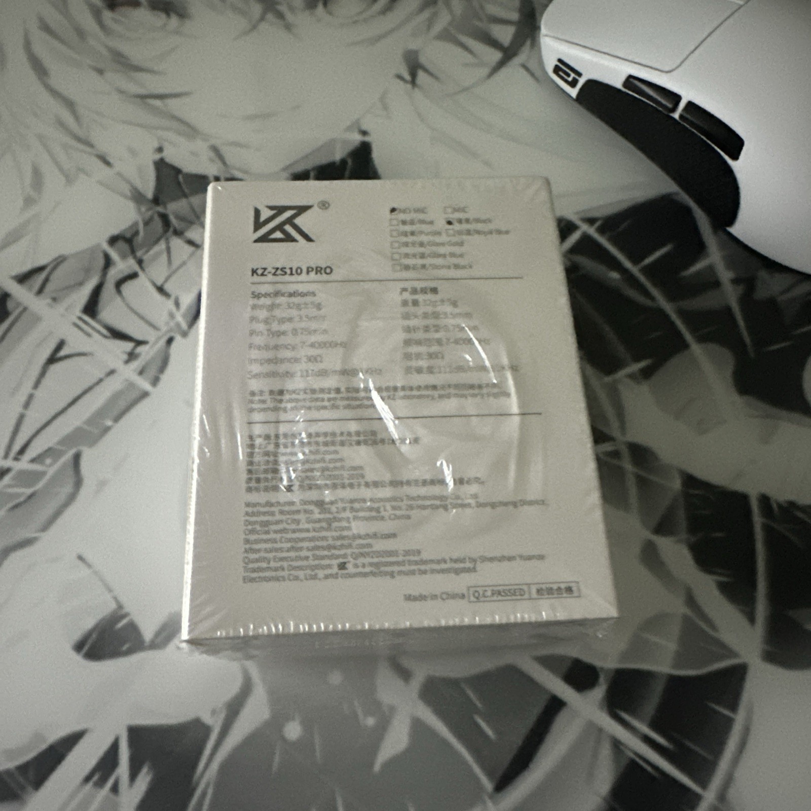 KZ ZS10 Pro 4BA+1DD 5 Driver In-Ear Hifi Metal Earphones With Detachable Cable