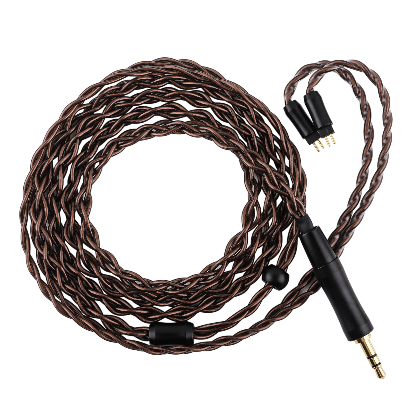 Kiwi Ears Terras IEM Cable,4N Single Crystal Copper 32AWG 4-Core in Ear Monit…