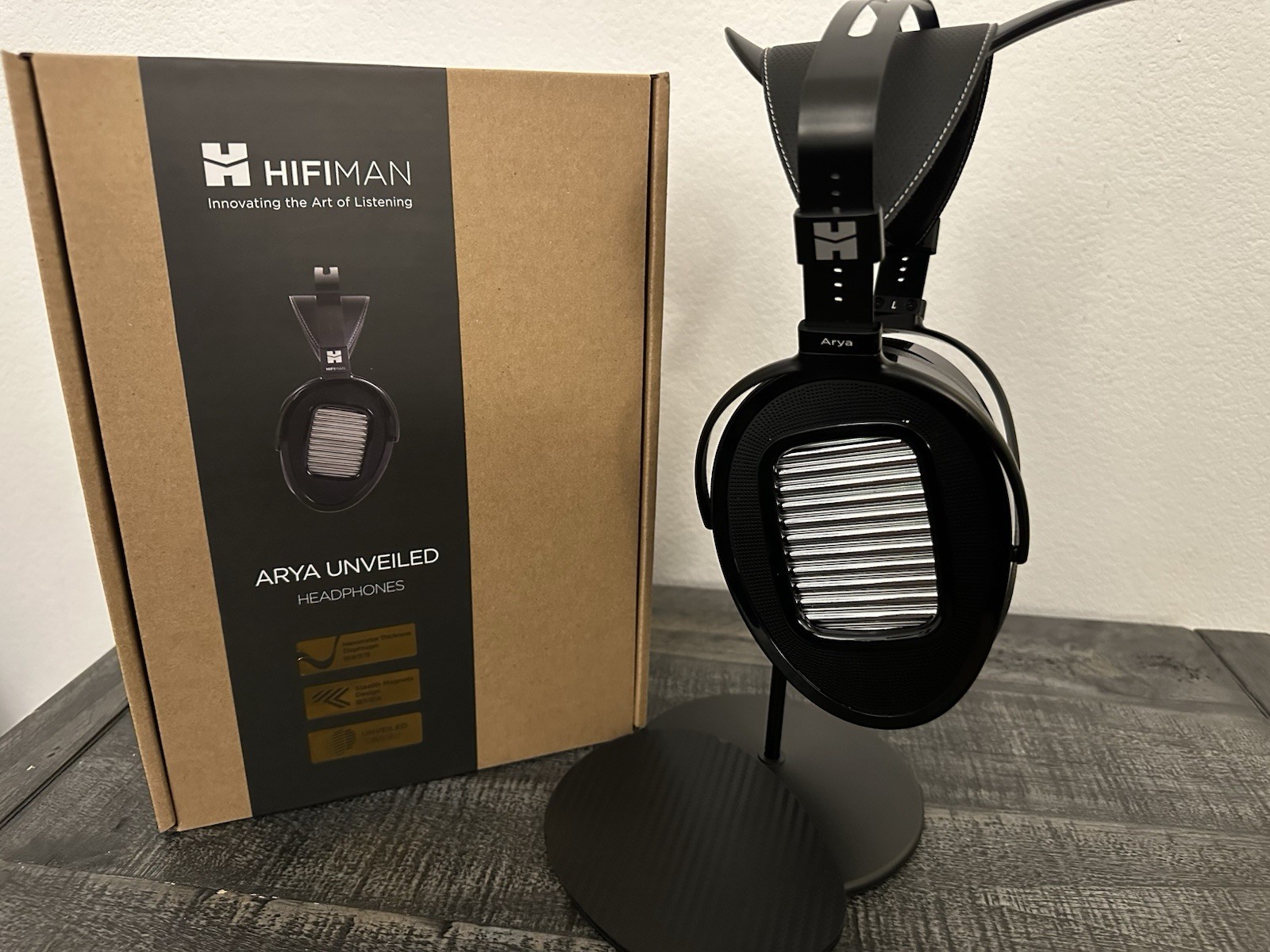 Hifiman Arya Unveiled Planar Magnetic Open-Back Headphones