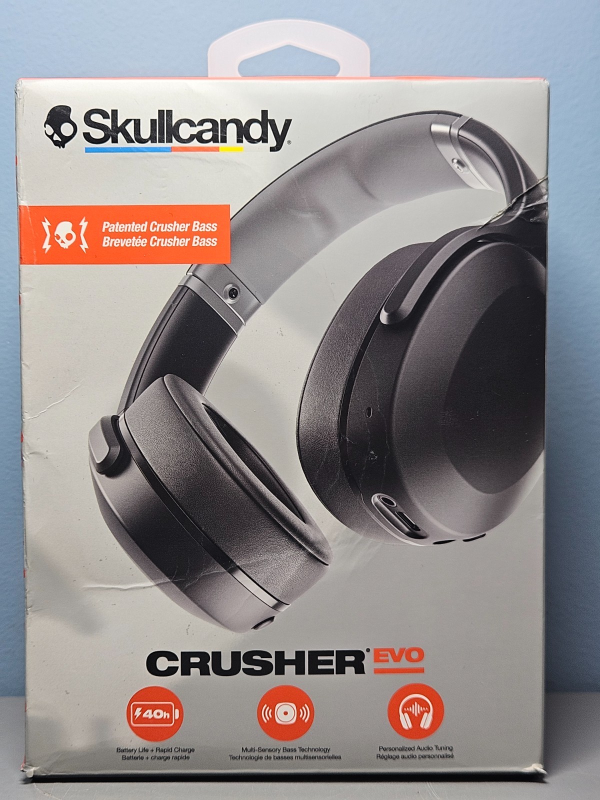Skullcandy Crusher EVO Wireless Bluetooth Patented Crusher Bass – Parts Only