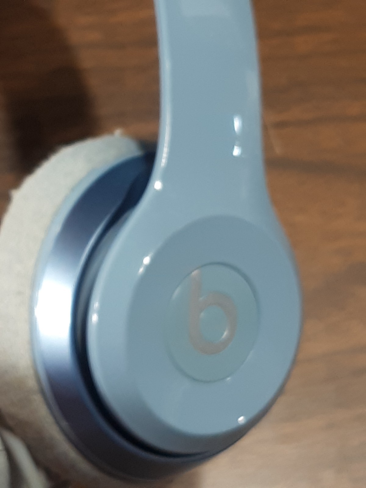 Beats Solo 2 Wired On-Ear Headphones Baby Blue WORKS