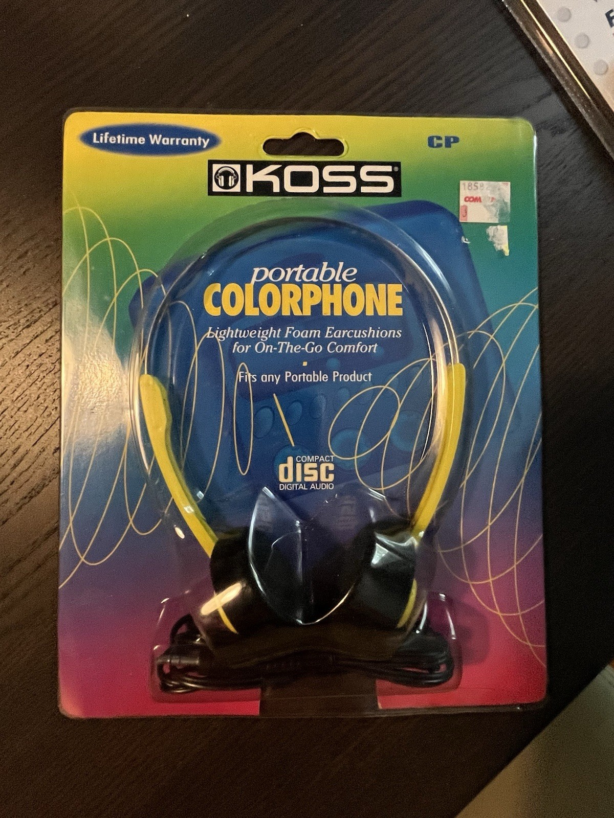 NOS Koss CP Portable Colorphone Headphones Sealed Vintage Walkman Discman