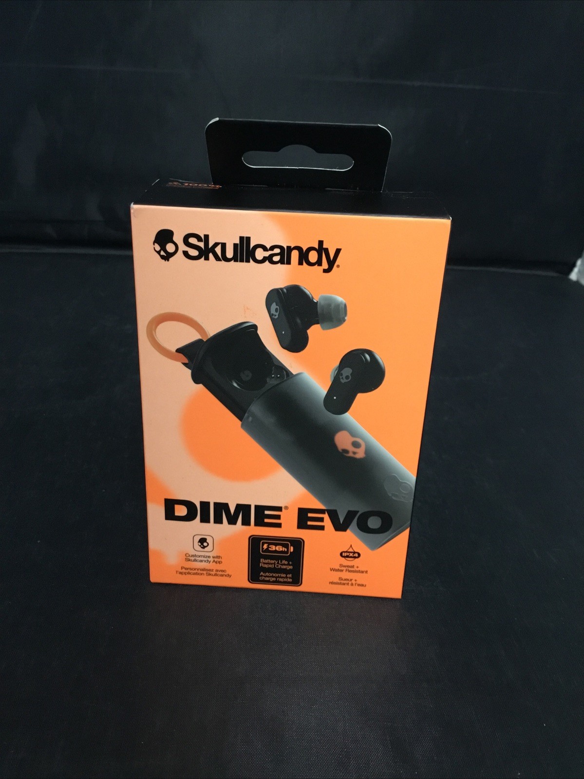 Skullcandy DIME EVO Wireless In-Ear Bluetooth Earbuds – True Black Brand New