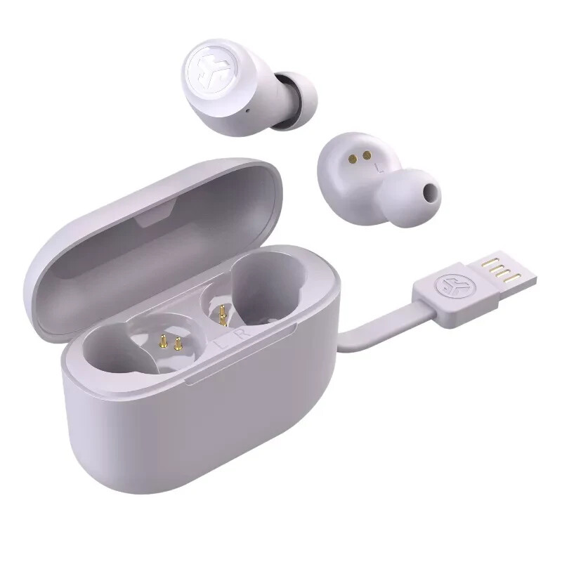 JLAB GO POP+ True Wireless EARBUDS~35+Hours Play~CUSTOM SOUND+BASS BOOST *LILAC