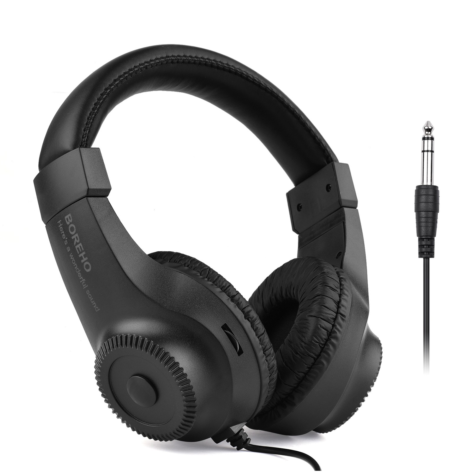 6.5mm Headphones Clear Penetrating Sound 40mm Driver 2m Cable for Music Producti