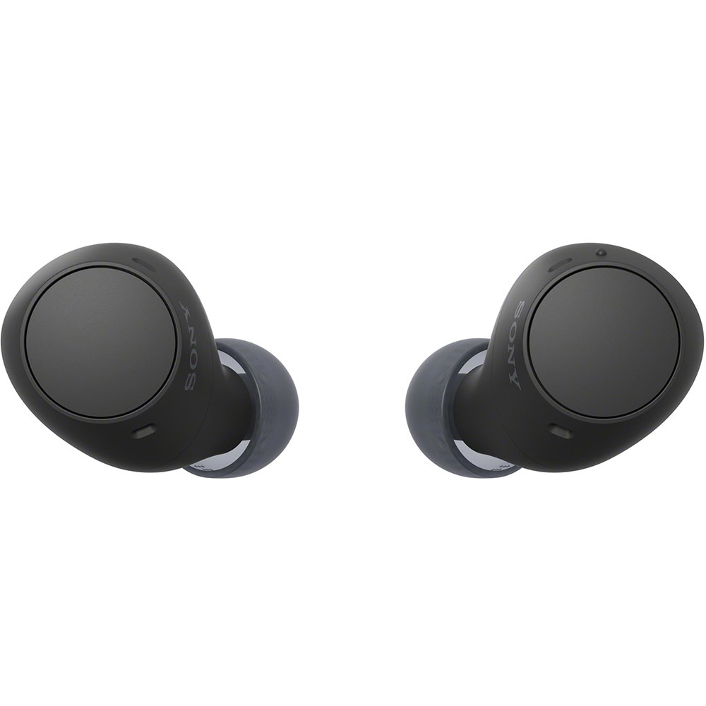 Sony Truly Wireless Earbuds with 22-Hour Battery Black + 1 Year Warranty Bundle