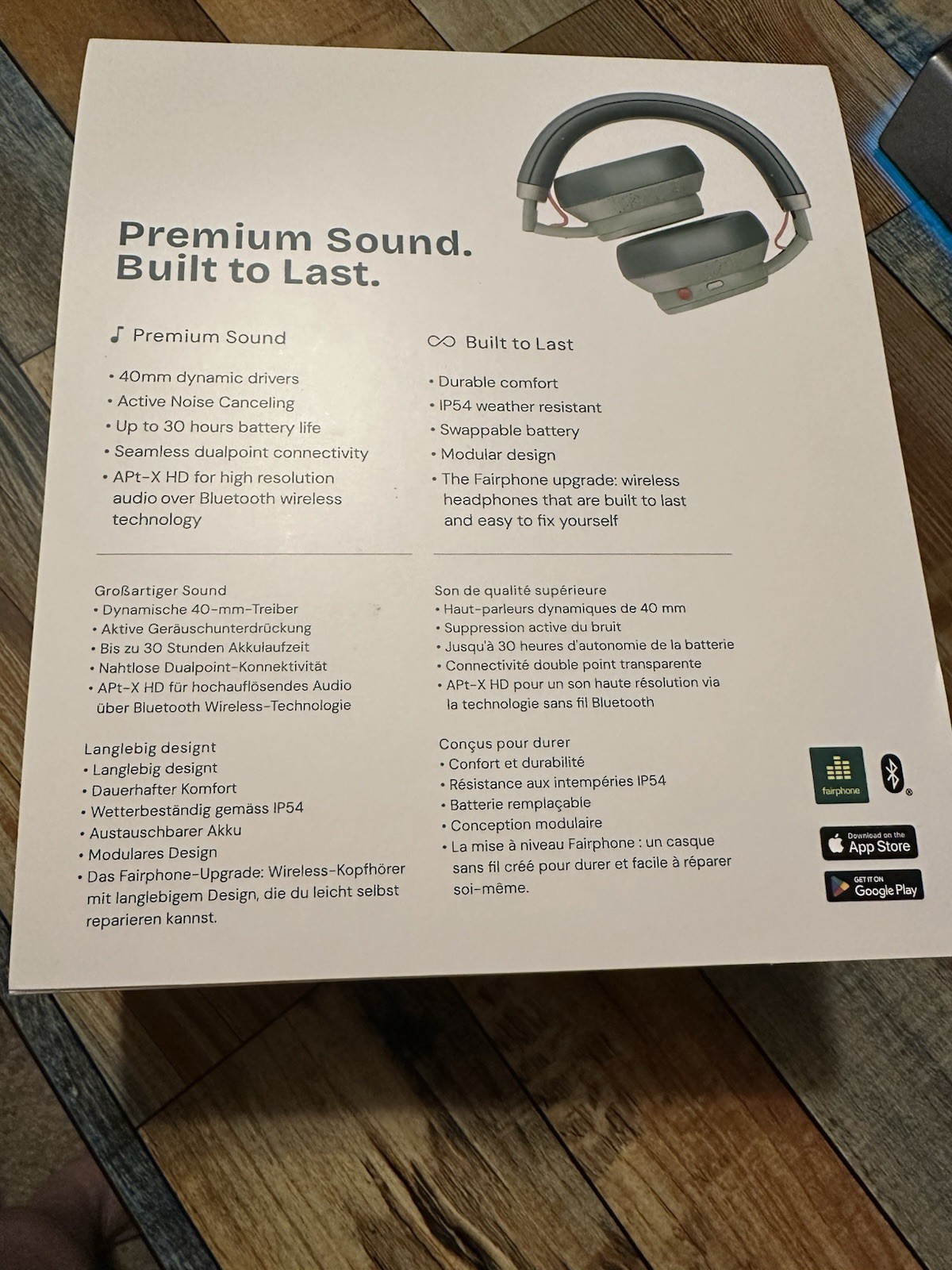 Fairbuds XL by fairphone Wireless Bluetooth Headphones – Green US Seller New!