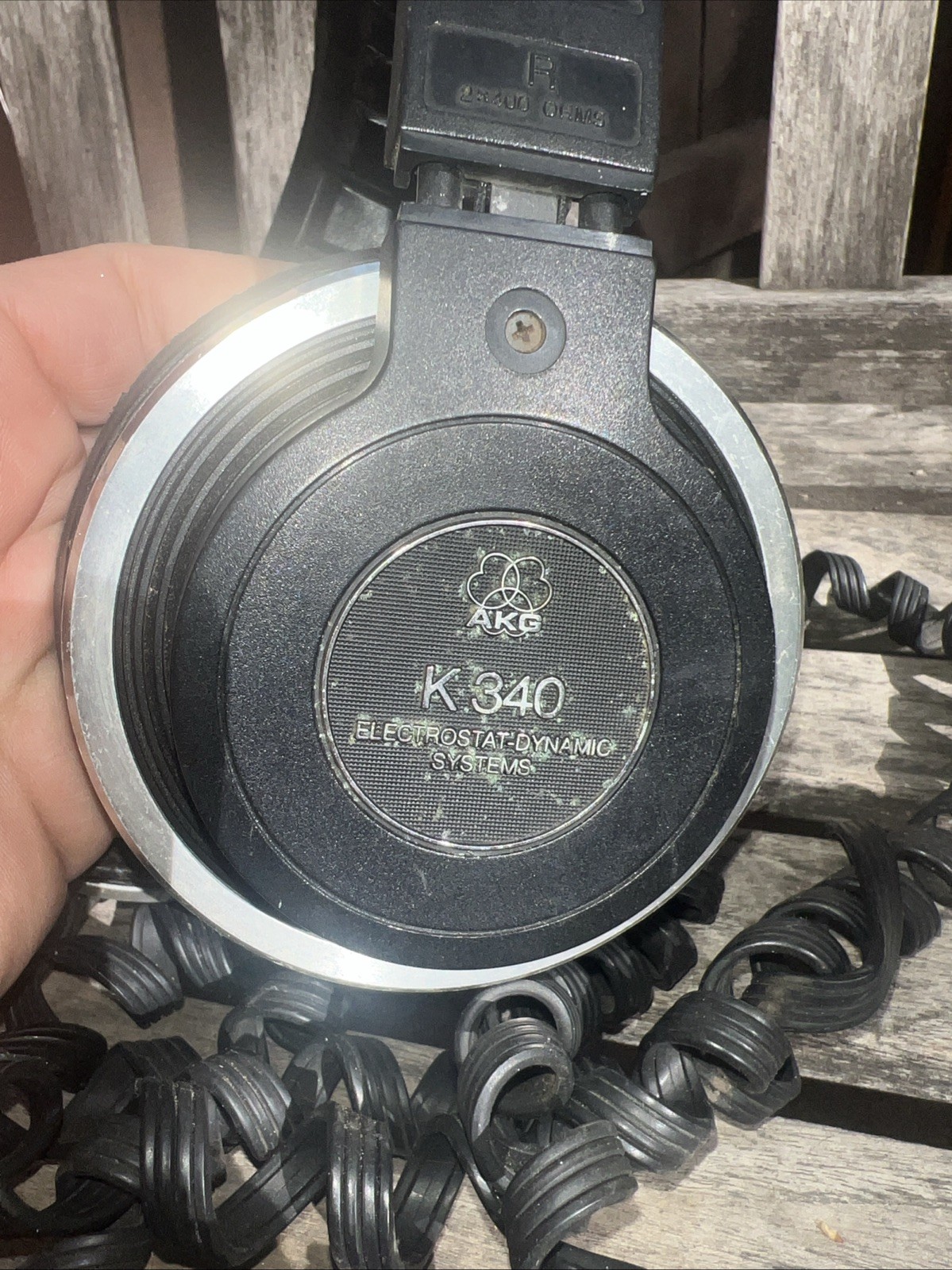 AKG K-340 Rare High-End Headphones (Vintage Flagship)